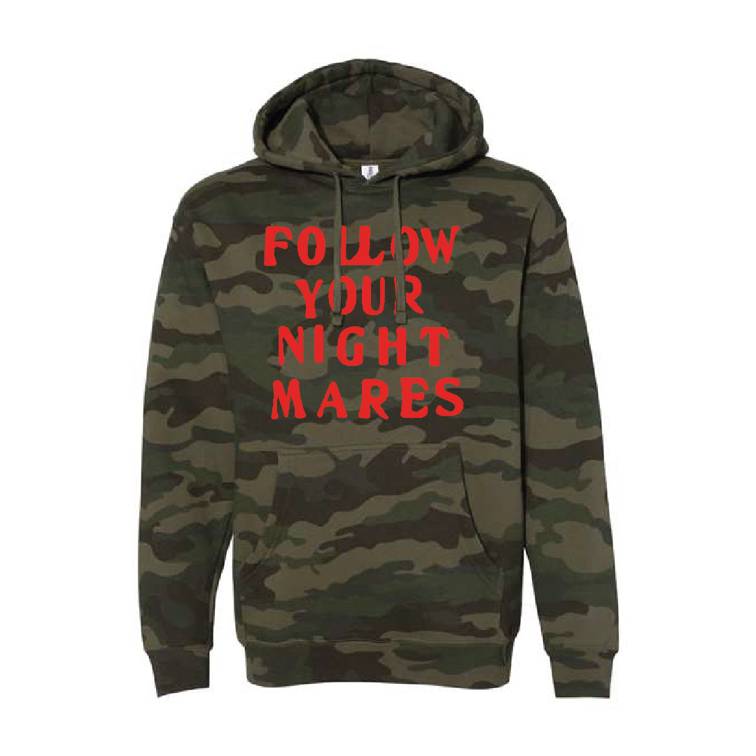 Follow Your Nightmares Hoodie Camo
