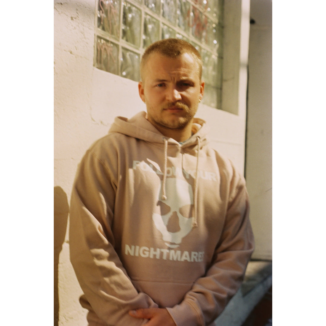 Follow Your Nightmares Hoodie Dusty Rose