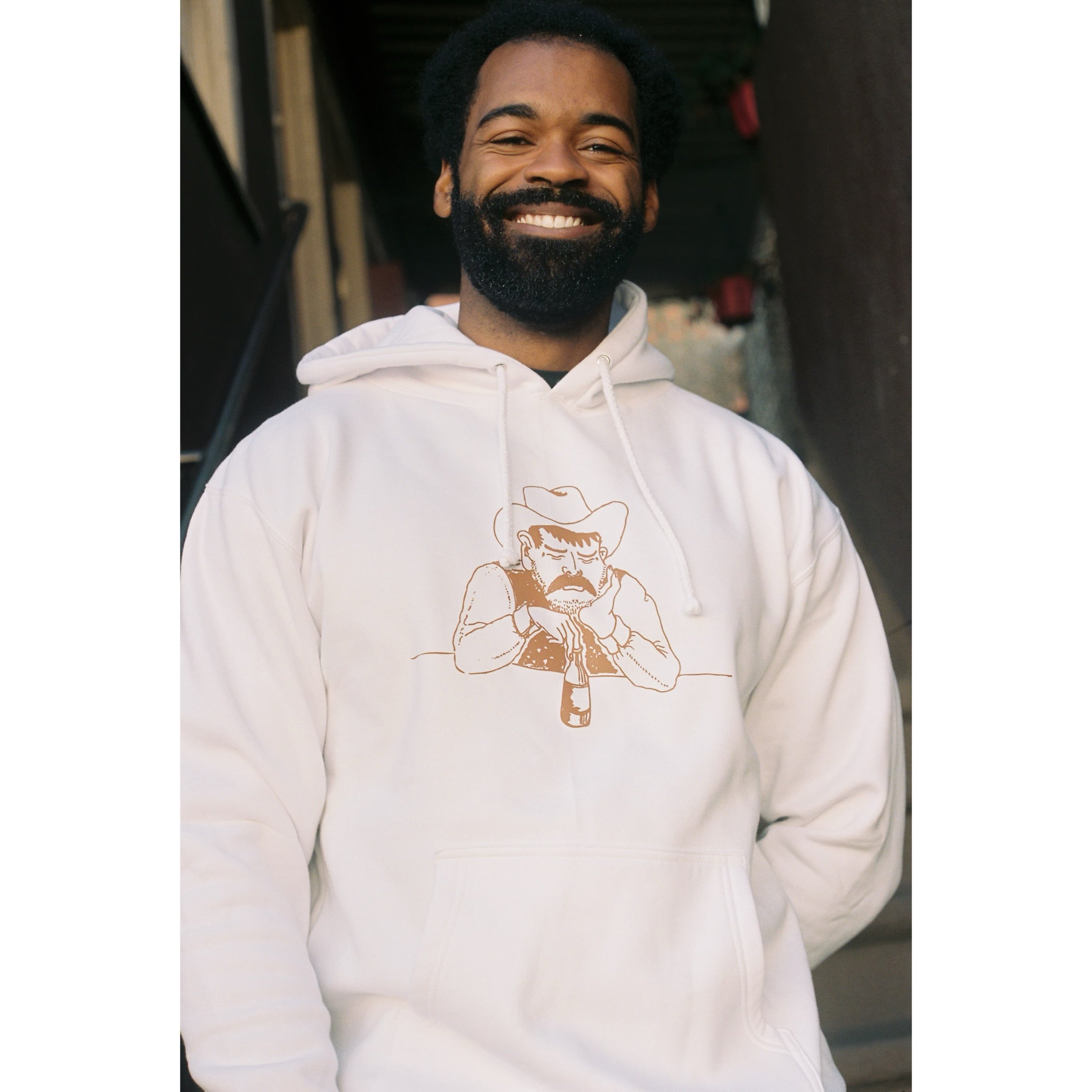 Lonely Hoodie White – Follow Your Nightmares