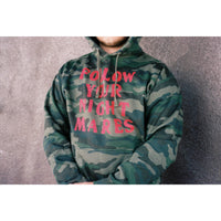 Follow Your Nightmares Hoodie Camo