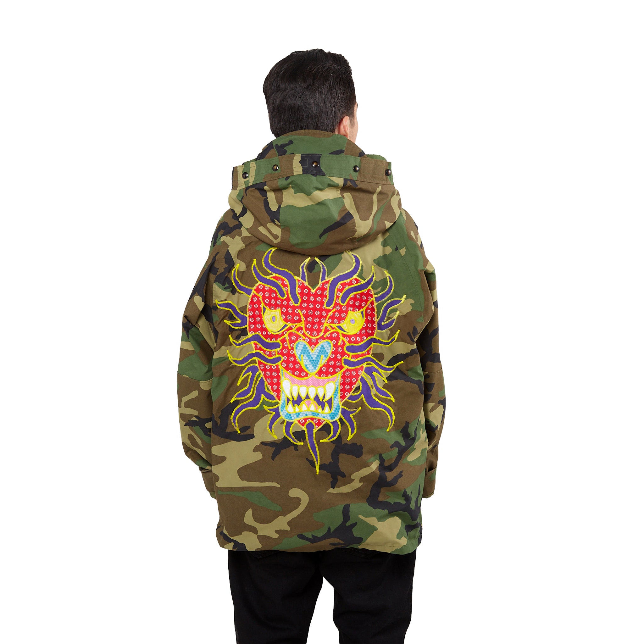 Wtaps discount camo hoodie