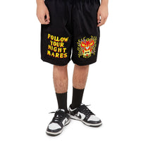 Crying Heart Panther Shorts