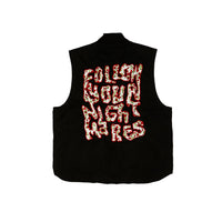 Follow Your Nightmares Vest (UP-CYCLED)