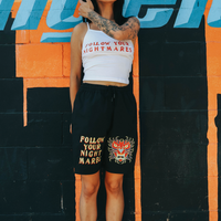 Crying Heart Panther Shorts