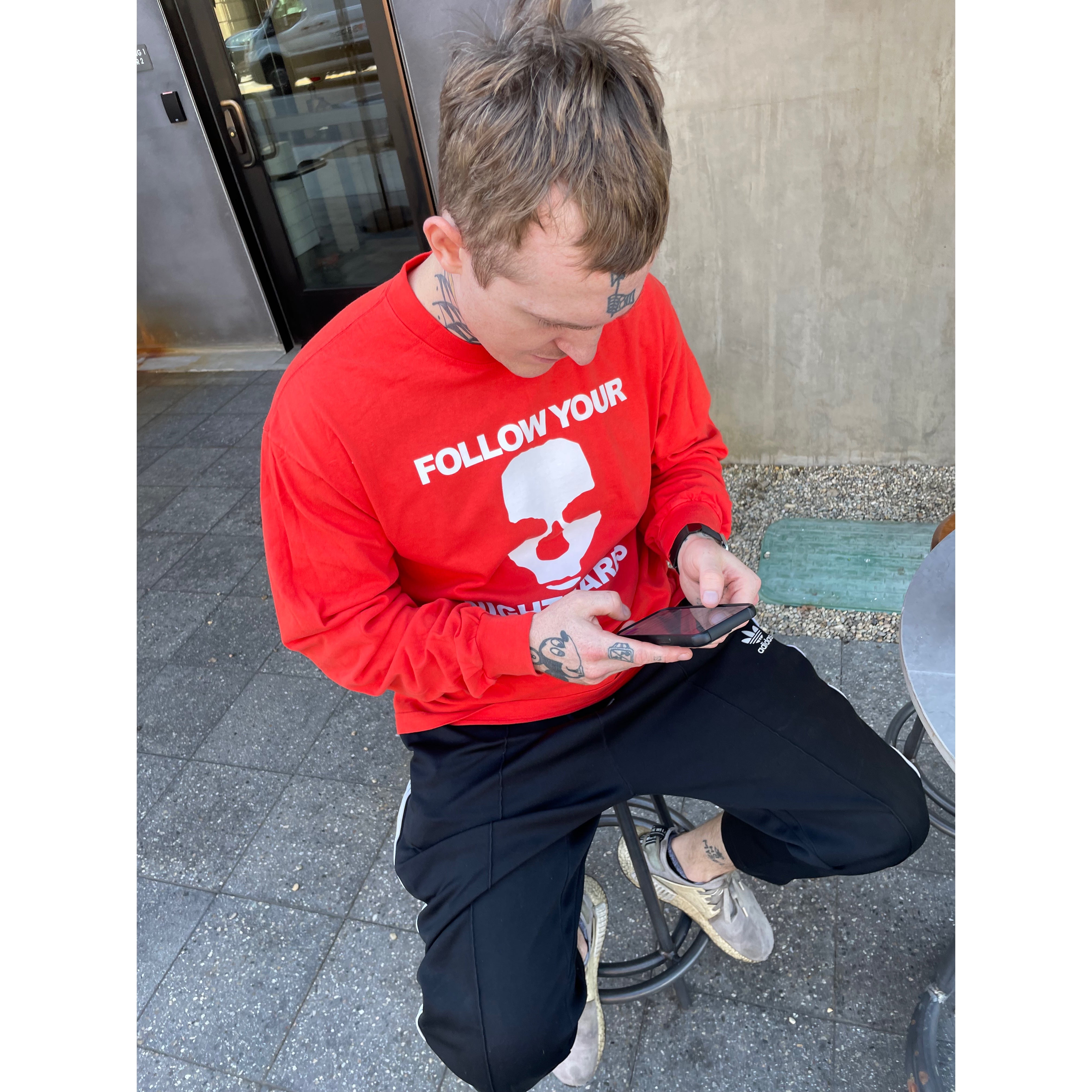 Hollow Your Nightmares Long Sleeve Tee – Follow Your Nightmares