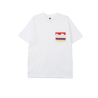 Quilted Pattern Pocket Tee