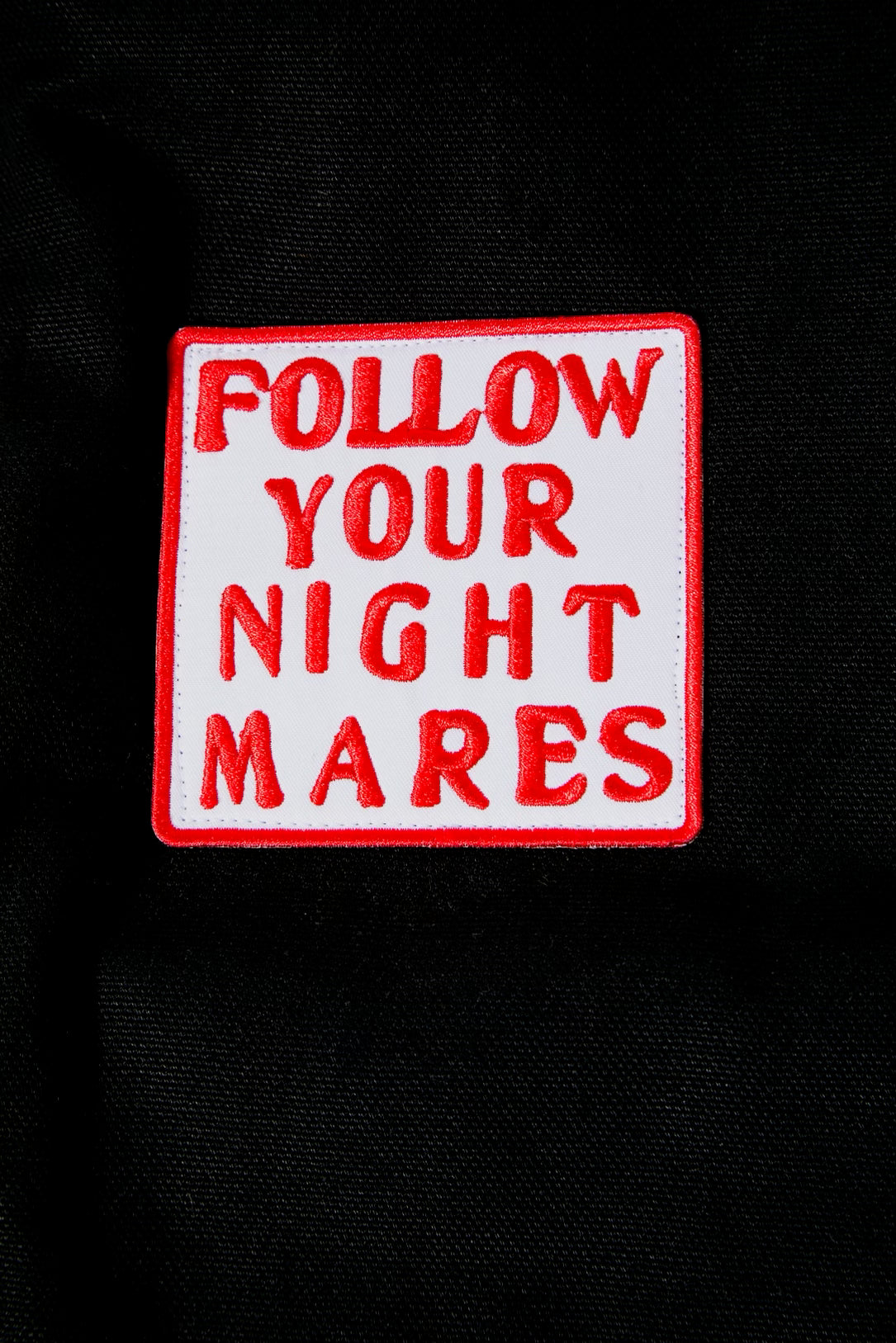 Follow Your Nightmares Vest (UP-CYCLED)